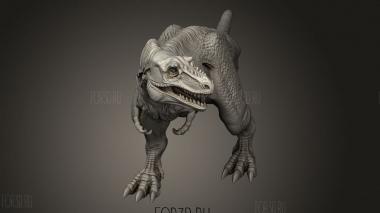 Алиорамус 3d stl модель для ЧПУ