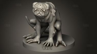 Все Мопсы-Демоническая Мерзость 3d stl модель для ЧПУ