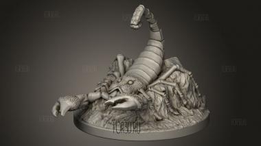 Животные Скорпион 3d stl модель для ЧПУ