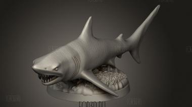 Водные существа Акула 3d stl модель для ЧПУ