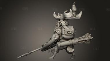 Лучник Арчер Тойота 3d stl модель для ЧПУ