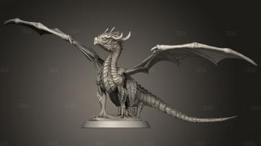 Детеныш Дракона 3d stl модель для ЧПУ