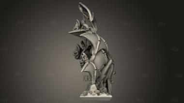 Летучие мыши 3d stl модель для ЧПУ