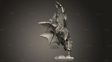 Летучие мыши 3d stl модель для ЧПУ
