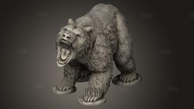 Медведи 3d stl модель для ЧПУ
