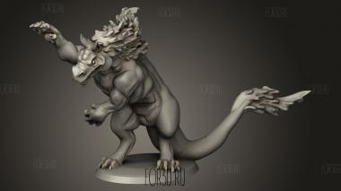 Келпи 3d stl модель для ЧПУ