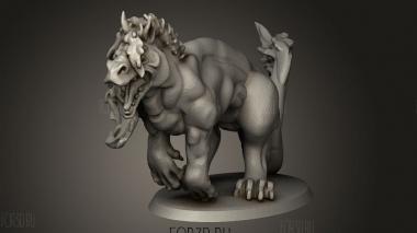 Келпи 3d stl модель для ЧПУ