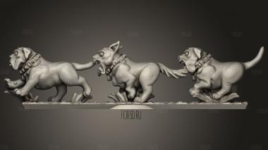 Гончие раздеваются 3d stl модель для ЧПУ