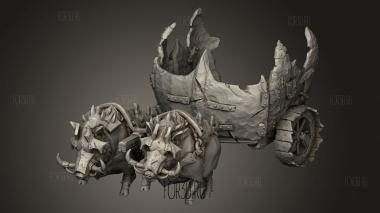 Легкая Колесница Зверолюдей 3d stl модель для ЧПУ