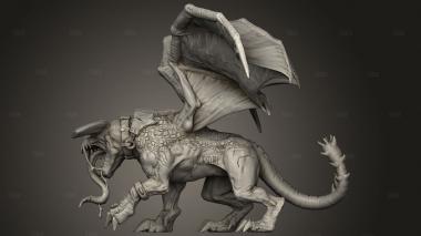 Зверолюди Слизистый Зверь 3d stl модель для ЧПУ