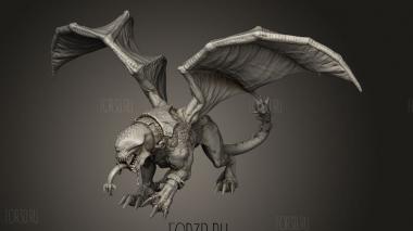 Зверолюди Слизистый Зверь 3d stl модель для ЧПУ