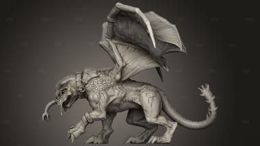 Зверолюди Слизистый Зверь 3d stl модель для ЧПУ