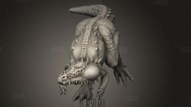 Пахицефалозавр Толстокожий Заряд 3d stl модель для ЧПУ
