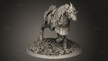 Кровавый Кавалерист,Всадник На Знамени 3d stl модель для ЧПУ