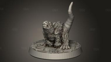 Гигантская крыса 3d stl модель для ЧПУ