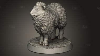 Овцы 3d stl модель для ЧПУ