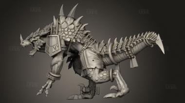 Забавные Люди -ящеры Поделки Лизен Заурус 3d stl модель для ЧПУ