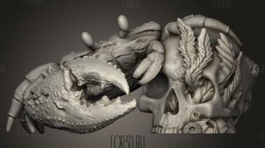 Бусидо Юнга Пираты-Крабы Восточного моря 3d stl модель для ЧПУ