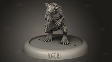 Бусидо Культ Юрейских Чумных Крыс 3d stl модель для ЧПУ