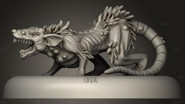 Бусидо Культ Юрейских Чумных Крыс 3d stl модель для ЧПУ