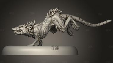 Бусидо Культ Юрейских Чумных Крыс 3d stl модель для ЧПУ