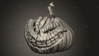 БЮСТ Дэвида Остмана, Злая Ухмыляющаяся Тыква 3d stl модель для ЧПУ