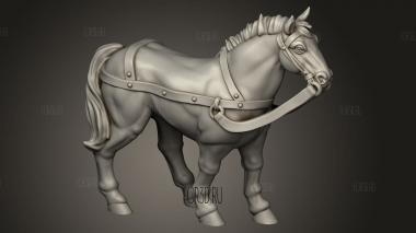 ЗАПРЯЖЕННАЯ ЛОШАДЬЮ 3d stl модель для ЧПУ