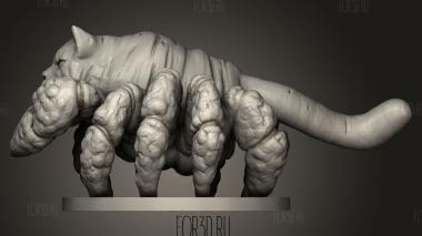 Кошачий Краб 3d stl модель для ЧПУ