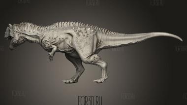 Цератозавр 3d stl модель для ЧПУ