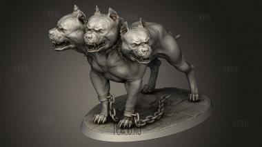 Цербер 3d stl модель для ЧПУ