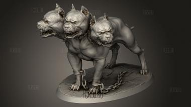 Цербер 3d stl модель для ЧПУ