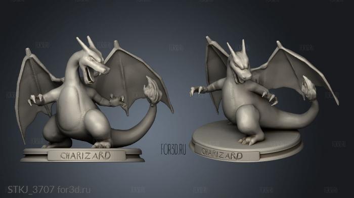 charizard Kerberos Fi ae fcd adda remixed stl model for CNC