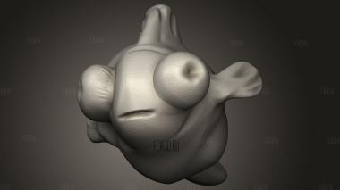 Монах Боб Салот фишсмолл 3d stl модель для ЧПУ