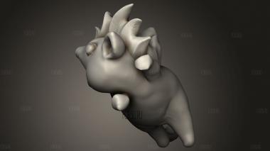 Классическая Рысь 3d stl модель для ЧПУ