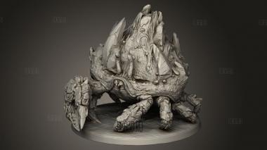 Краб 3d stl модель для ЧПУ