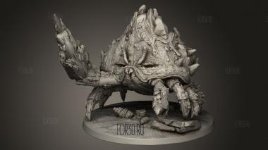 Краб 3d stl модель для ЧПУ