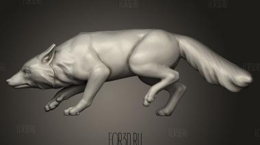 Рыжие Лисы Fox 3d stl модель для ЧПУ
