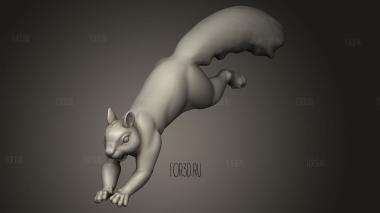 Белки Белка 3d stl модель для ЧПУ