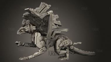 КИБЕР-дракон 3d stl модель для ЧПУ