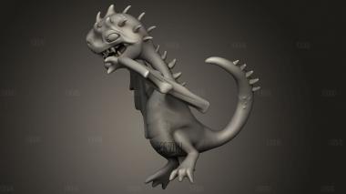 Дракон Дейенерис Таргариен 3d stl модель для ЧПУ