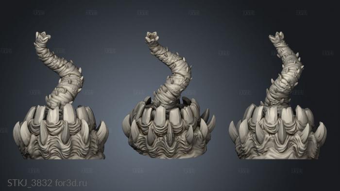 Death Worm Death Worm Head stl model for CNC