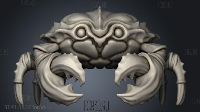 Deep Sea Creatures Creature Crab stl model for CNC