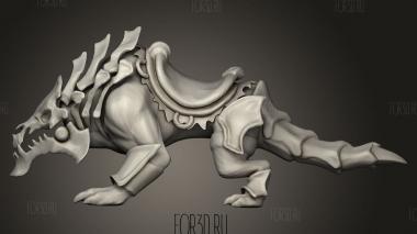 Герои-демоны бури 3d stl модель для ЧПУ