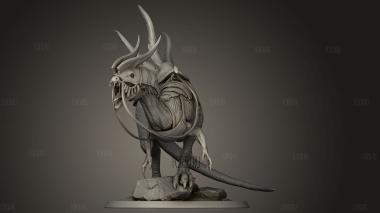 Дилофозавр свирепый Повелитель атакующего седла 3d stl модель для ЧПУ