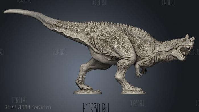 Dino stl model for CNC