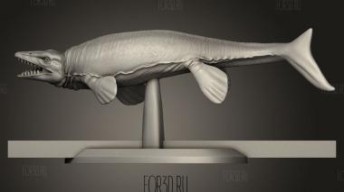 Динозавр Теневой Мозазавр 3d stl модель для ЧПУ