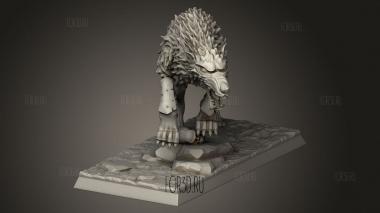 ЛЮТОВОЛК 3d stl модель для ЧПУ