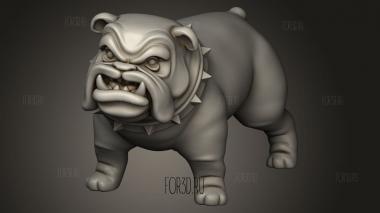 Поза Собаки 3d stl модель для ЧПУ