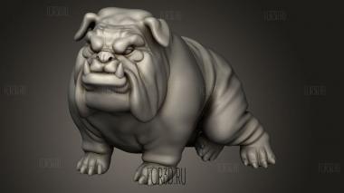 Собаки бассет-хаунд 3d stl модель для ЧПУ