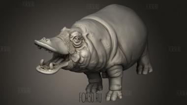 Утконос с утиным клювом 3d stl модель для ЧПУ